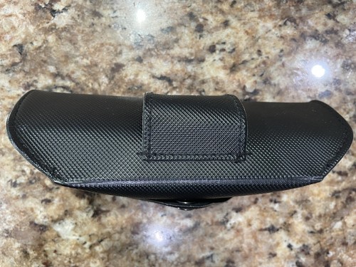 Carrera Black Softshell Replacement Glasses Sunglasses Case Snap Closed - Picture 6 of 8