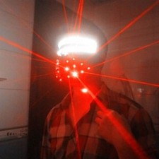 Odd Rave Power Laster Masks DJ MC Dance Show Laster Mask For NightClub Party