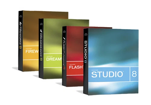 Macromedia Studio 8 – Full Version on DVD - Windows Version