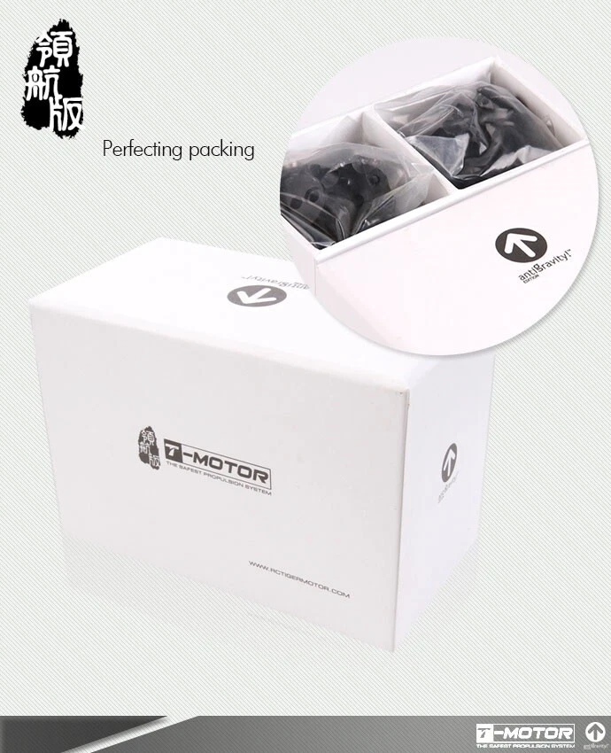 T-motor MT2814 KV770 Brushless ESC (3-4S) For RC Drones CF Prop (2pcs/pack) - Image 2 of 2