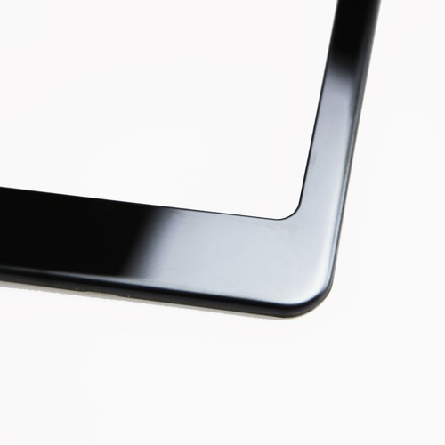 T304 Titanium Laser Engraved Brush Silver Bentley Logo License Plate Frame - Picture 5 of 10