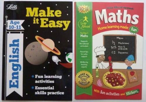 Easy Home Mathematik lernen Englisch Arbeitsbücher Kindergarten Grundschule KS1 KS2 Neu - Bild 8 von 90
