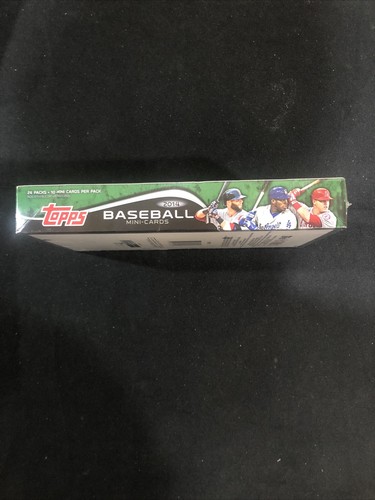 2014 Topps Baseball Mini Card Box Sealed 24 Packs Mike Trout Auto Abreu Rookie - Picture 6 of 7