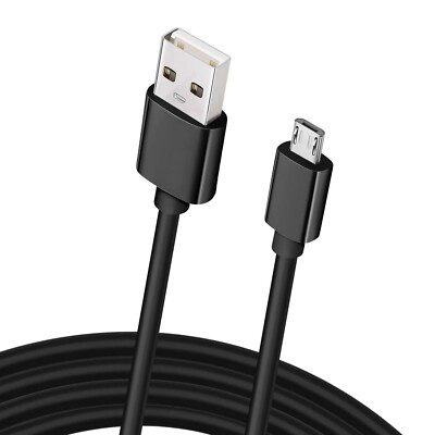 Charger Cord 9ft USB Cable Power Wire MicroUSB Long TPE Fast for SmartPhones