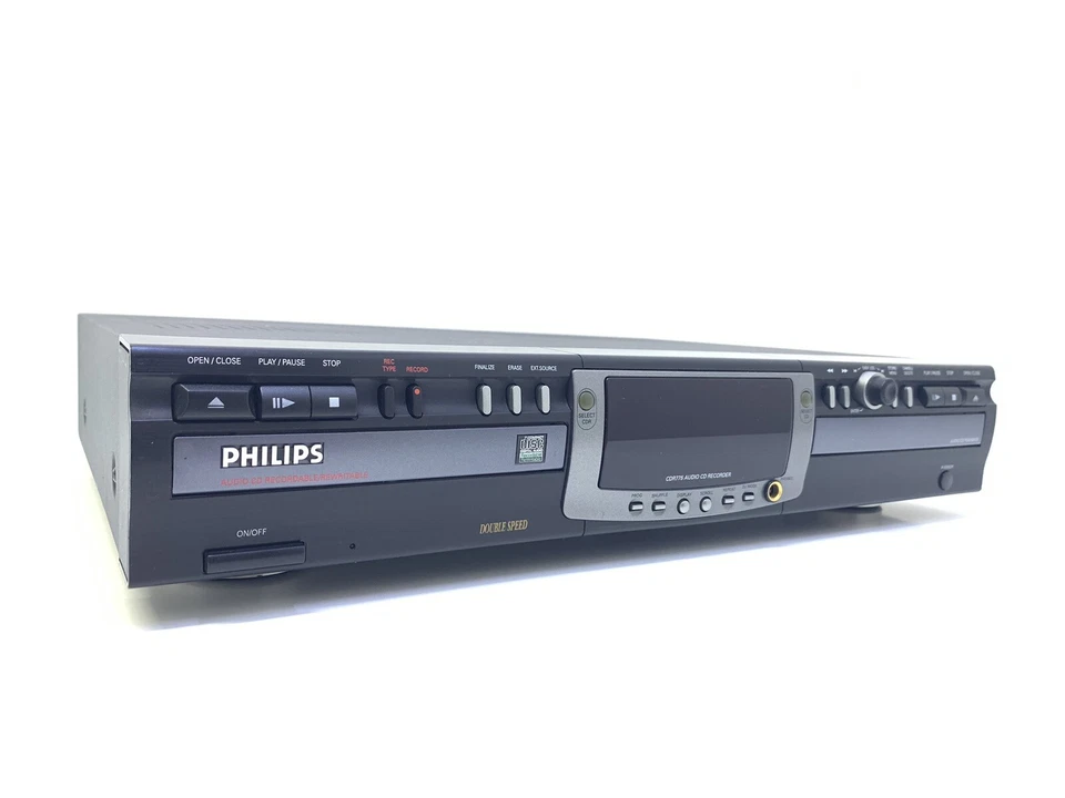 PHILIPS CDR 775 Digital Record Compact Disc Player Good Look - Imagen 3 de 4