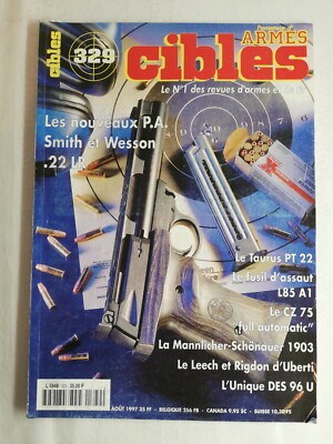 N 8 Der Waffenliebhaber N 329 August 1997 Die neuen PA Smith und Wesson 