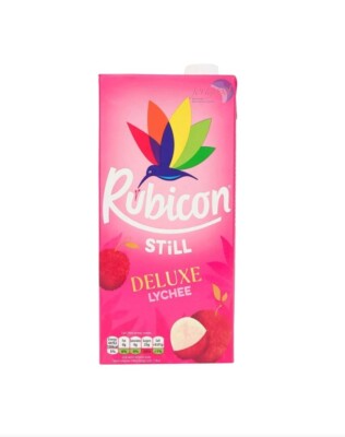 Rubicon Lychee Getränk Deluxe 12 x 1L Lychee Fruchtsaft