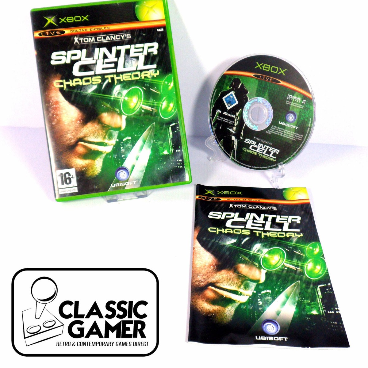 Cell Chaos Theory Splinter Cell Trilogy Xbox 360 Cell Trilogy