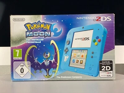 NINTENDO 2DS  LIMITIERTE POKEMON MOND EDITION mit OVP (HERVORRAGEND) - Bild 1 von 4