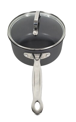 Cuisinart Chef's Classic #619-16 Non-Stick Hard Anodized Saucepan w/ Cover 1.5qt