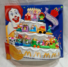 MCDONALDS 1994 15TH BIRTHDAY HAPPY MEAL DISPLAY - COMPLETE