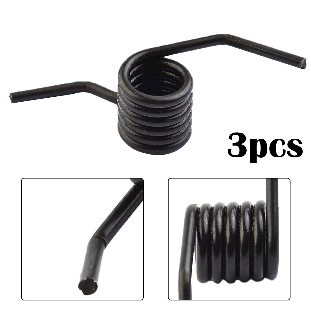 3X Black Floor Jack Torsion Handle Return Spring by Compatible