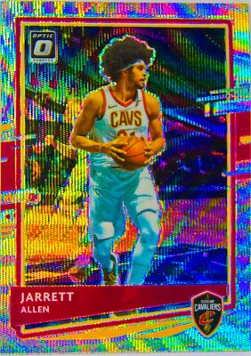 Jarrett Allen 2020-21 Optic Fanatics Silver Wave Prizm