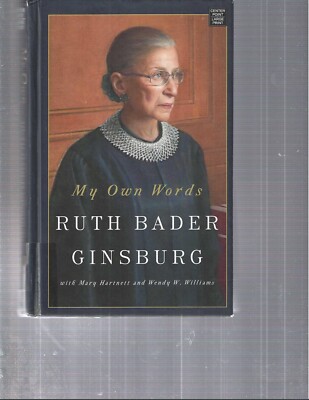 My Own Words by Ruth Bader Ginsburg (2017, Library Binding) for - Main Image