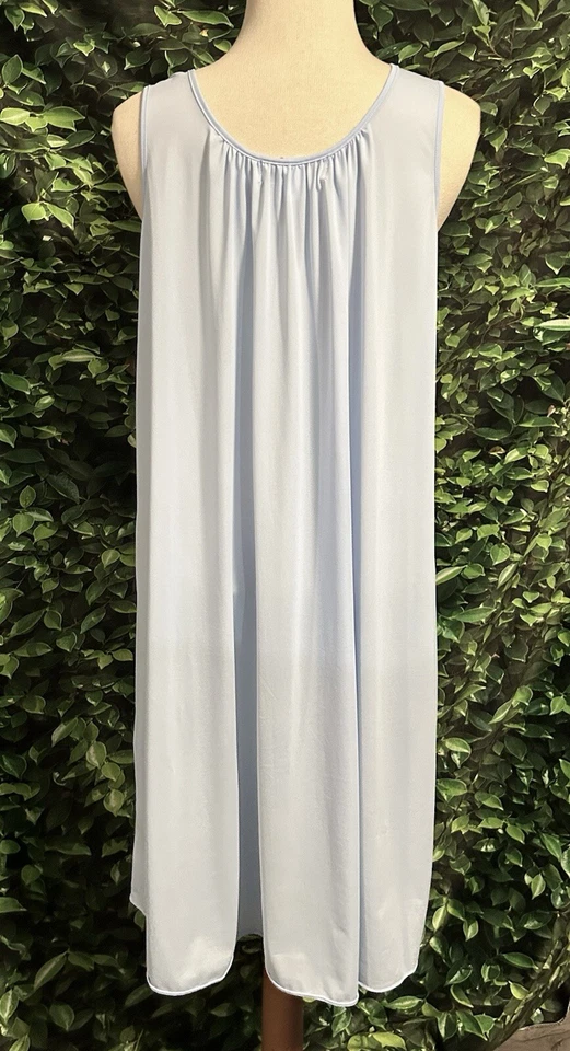 Vestido de noche Miss Elaine sin mangas bordado ribete floral pequeño para mujer Foto 3 de 4