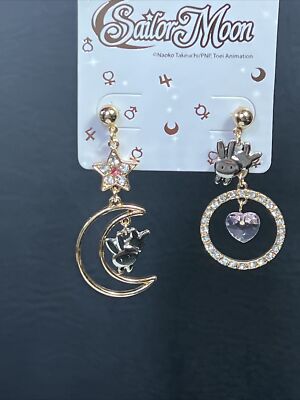 【新品】アナスイSailor Moonイヤリング＊アクセサリー＊earrings 劇場版「美少女戦士セーラームーンEternal」×ANNA SUIちびムーン