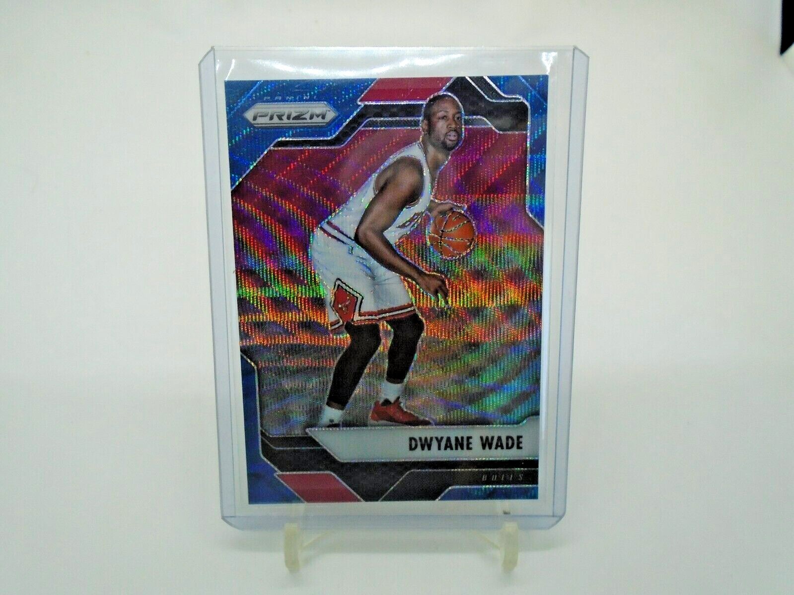 2016-17 PANINI PRIZM #24 DWYANE WADE BLUE WAVE PRIZM /99