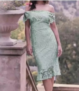 lipsy ruffle bardot satin panel bodycon