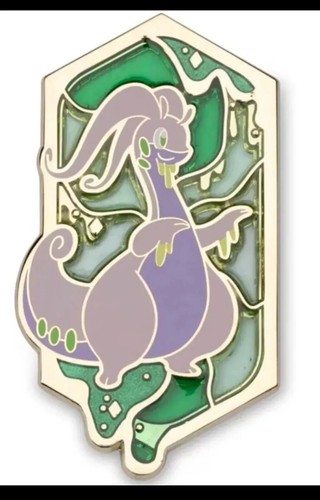 Goodra Pokémon Monthly Pins: Dragon Types Pin (6 of 12) *CONFIRMED* - Picture 2 of 4