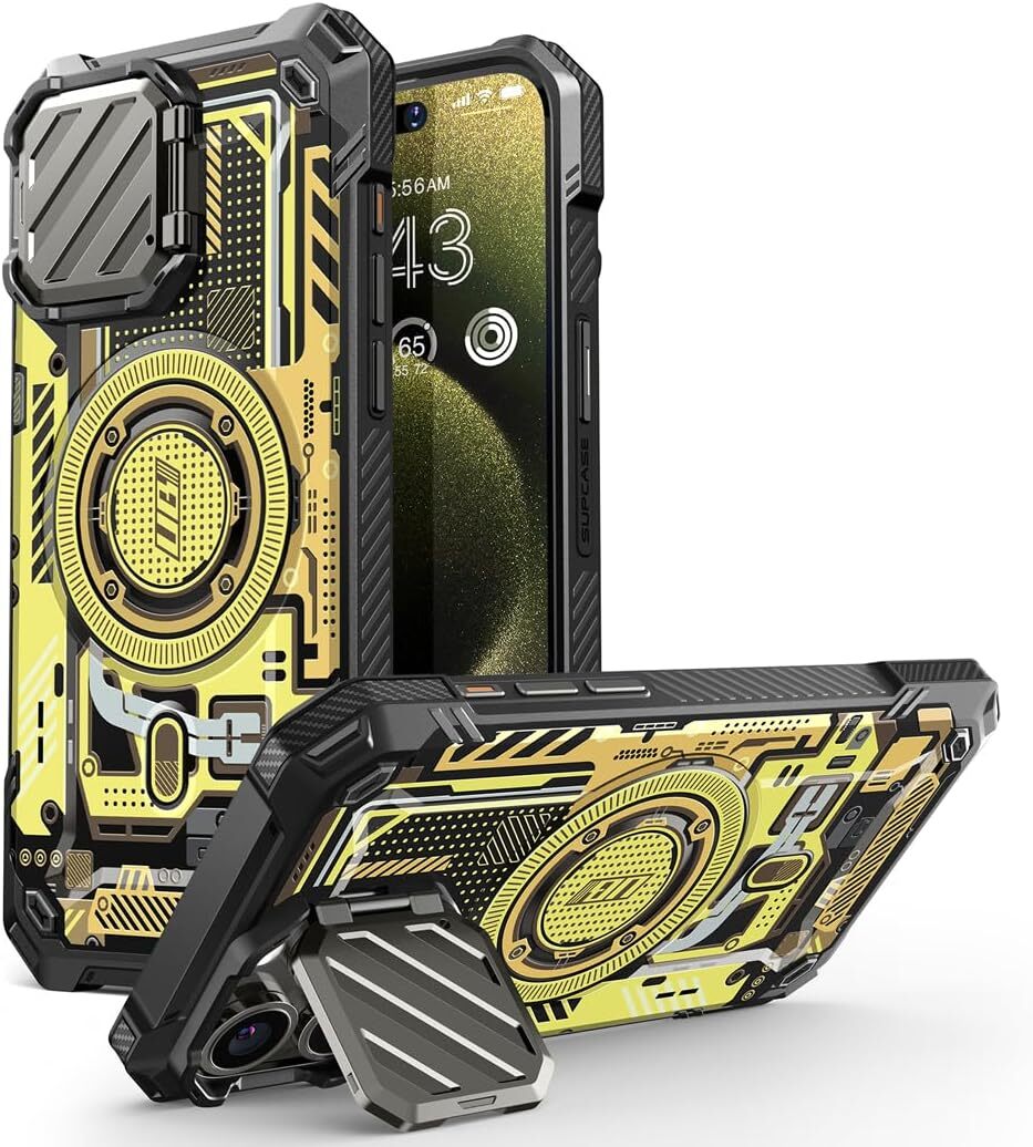 360° Schutz Case Mit Gürtelclip SUPCASE Handyhülle Für IPhone 16 Pro Max - Schutzhülle Mit MagSafe, Ständer Und Display Schutz Schutzhülle Mit Displayschutz