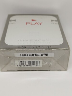 Givenchy Play Men 1.7 oz 50 ml Eau De Toilette For Men NIB | eBay