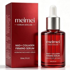 MEIMEI Firming Serum, Korean Beauty NAD+ Face and Neck Serum | with EGF and C...