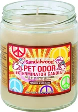 0 Sandalwood Pet Oder Exterminator Candle„ 13 oz