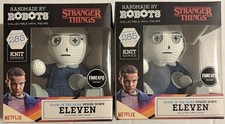 HANDMADE BY ROBOTS STRANGER THINGS 285 GLOW IN DARK UPSIDE DOWN ELEVEN Lot Of 2