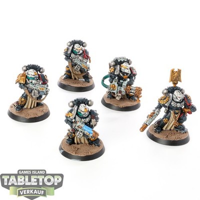 Space Marines - 5 x Sternguard Veteran Squad klassisch - bemalt