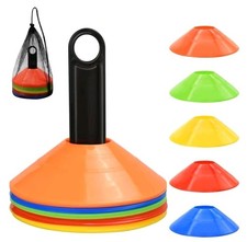 25Pcs Disc Cones, Agility Soccer Cones Without Carry Bag, Soccer Training Practi
