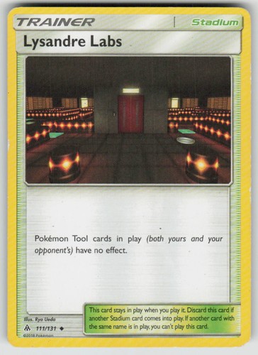 Pokemon Lysandre Labs 111/131 SM - Forbidden Light Normal