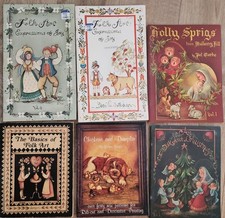 Vintage Lot 6 Decorative Painting Folk Art Books Expressions Joy Patterns Animal