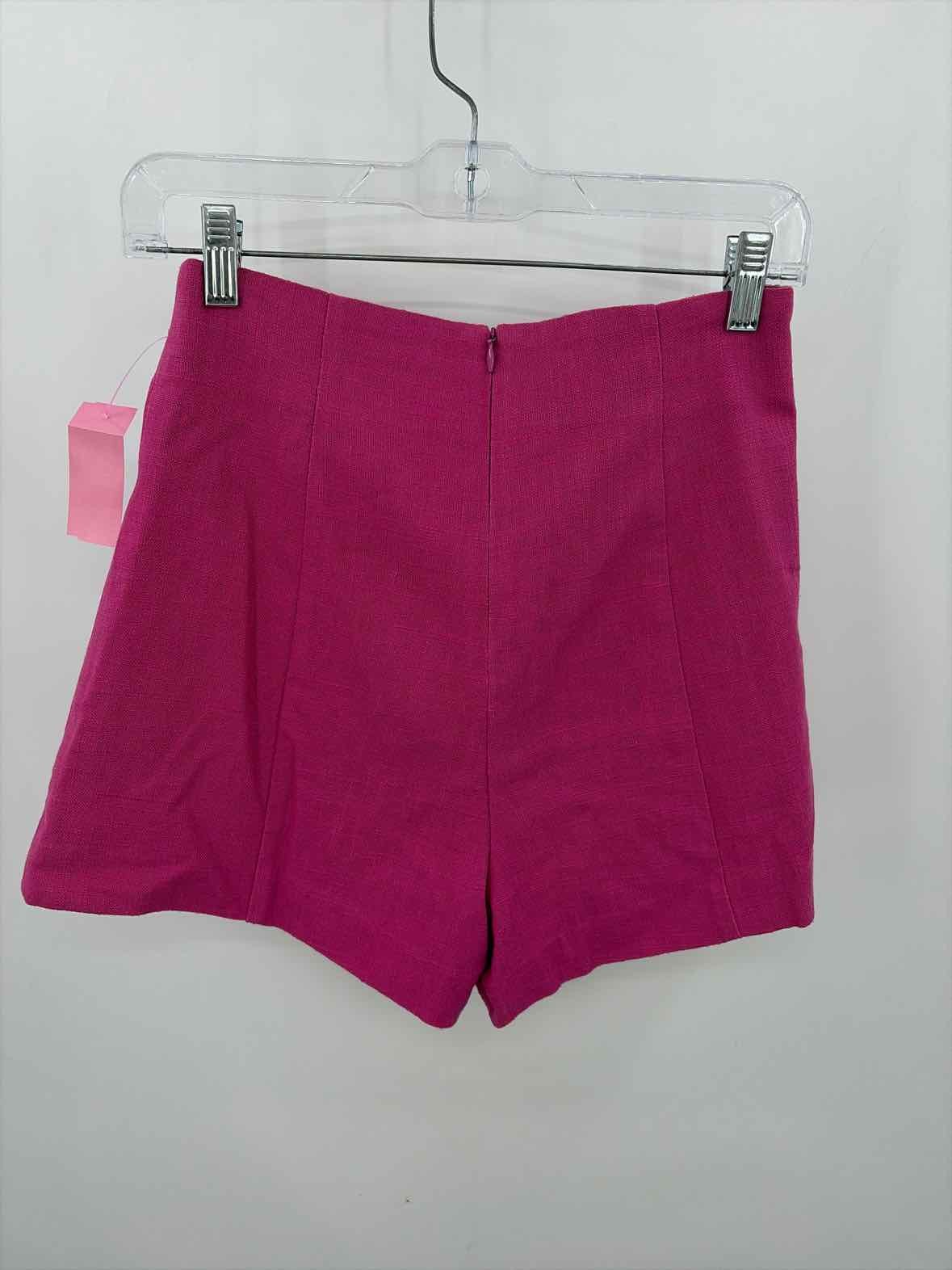 Pre-Owned Aureta. Pink Size Small Basic Shorts - image 3