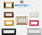 Placche Bticino Matix placchette compatibili Placca 3 4 6 Moduli Vari Colori