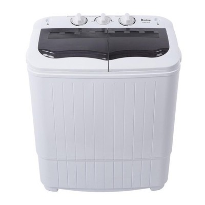 New 14.3lbs Home Semi-Automatic Washing Machine Laundry Spin Drain Clothes Clean