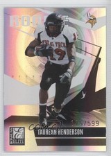 2006 Donruss Elite Rookie 116/599 Taurean Henderson #212 0a1