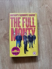 THE FULL MONTY VHS Video Tape 1998 Robert Carlyle Iconic 90