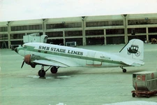 Postcard Airline SMB STAGE LINES N100DW CC8.