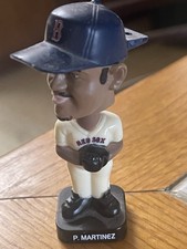 pedro martinez bobble head mini bobblehead boston red sox mlb baseball 3 inch