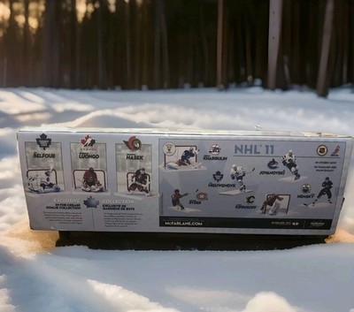 McFarlane Toys in The Crease Goalie 3-pack Belfour Luongo Hasek