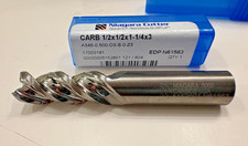 Niagara Cutter 1/2 Carbide End Mill 3 Flute 1-1/4 LOC A345 USA N61563