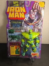 VINTAGE 1995 MARVEL IRON MAN TITANIUM MAN MOC UNOPENED SUPER AWESOME TOY BIZ