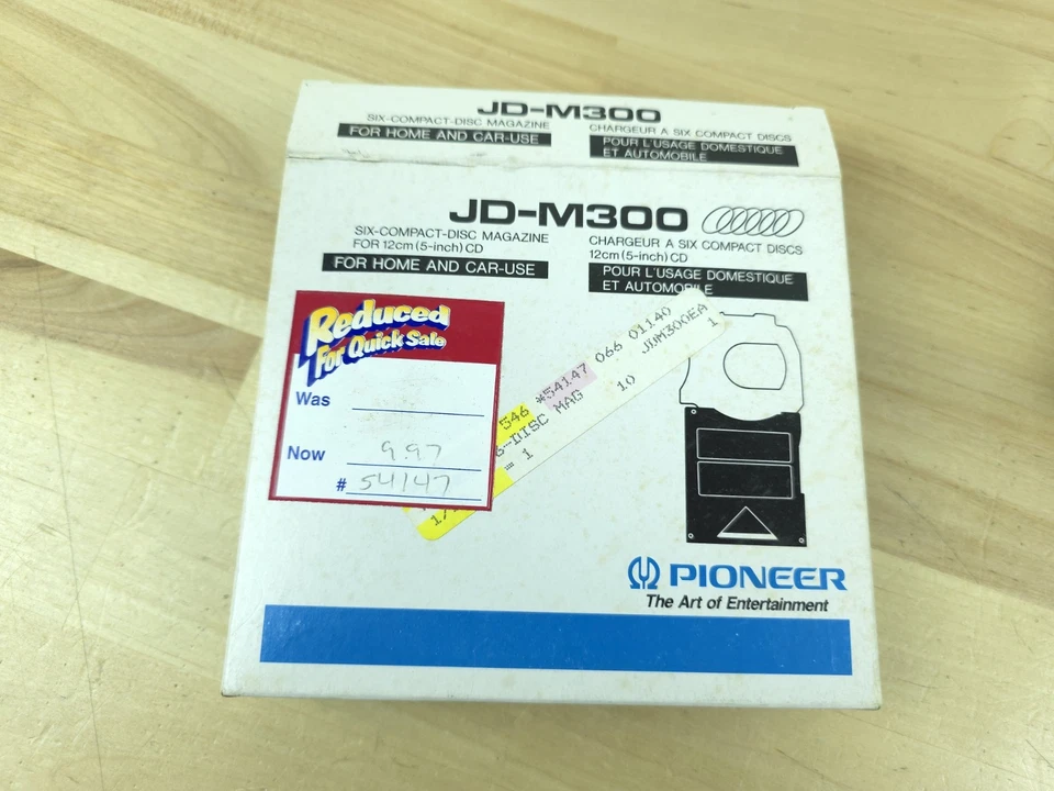 Pioneer JD-M300 Six-Compact-Disc Magazine 12 cm (5-inch) for Home & Car Use - Image 4 of 4