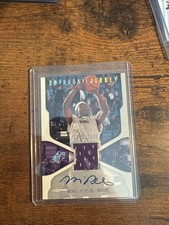 2000-01 SPx #119 Morris Peterson #982/2500 RC ROOKIE PATCH Relic AUTO JERSEY