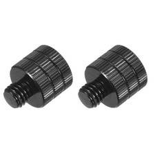 2PCS Mic Stand Adapter 1/4 Female to M8 Male Screw Thread Adapter for Microph...