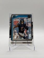 2024 Panini Clearly Donruss Football Rome Odunze Rated Rookie #60