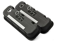 1966-00 Bb Chevy Mickey Thompson Mt Black Valve Covers 396 427 454 496 502 1966-00 Bb Chevy Mickey Thompson Mt Black Valve Covers 396 427 454 496 502