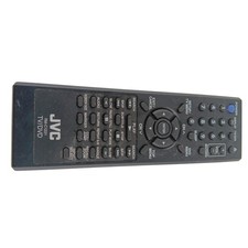 JVC RM-C1221 TV DVD IR Remote Control Black OEM Wireless Replacement AV Unit