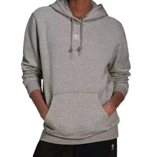 NEW Adidas Originals Adicolor Essentials Fleece Hoodie Gray Women's EXTRA SMALL