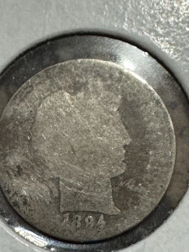 1894-o Barber Dime, Much Better Date, Free Shipping